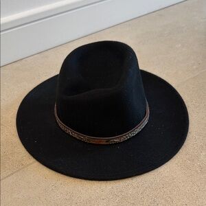 Classic Black Fedora Hat